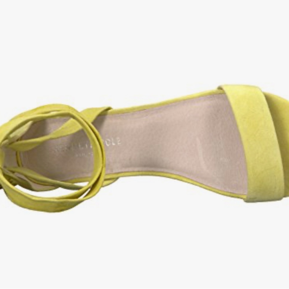 Kenneth Cole Yellow Tassel Sandals - Picture 3 of 4